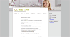 Desktop Screenshot of livingart.eu